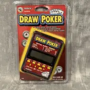 VTG Radica DRAW POKER 2000 Royal Flush 1994 Electronic Game NEW IN PKG Handheld