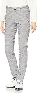 PEARLY GATES(パーリーゲイツ) Parly Gates 055-2231004 Women's Long Pants (Small Pattern, Deformed Diamond Stretch) / Golf, 031_White Base