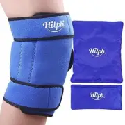 Hilph Knee Ice Pack Wrap for Injuries | Reusable Ice Pack for Knee Replacement