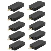 10 Pcs Universal Air Bag Scan Resistance Tools Car Airbag Simulator Emulator SRS Resistor Fault Diagnostic Tool Black