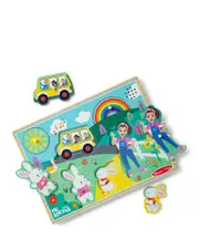 Melissa & Doug Ms. Rachel Sound Puzzle in Display - Ages 1+