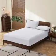 Queen Size 100% Egyptian Cotton Fitted Sheets 600 Thread Count 16" Deep Pocke...