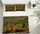 3D Dense Forest 2845NA Bed Pillowcases Quilt Cover Duvet Kathy Barefield Fay