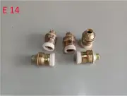 SET Porcelain Lamp Socket for Art Deco Lamps-E14 M10 X1-5 Pieces