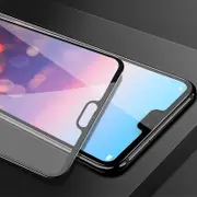 Hat - Prince 6D 0.26mm 9H Tempered Glass Full Screen Protector for HUAWEI P20 Pro- Black