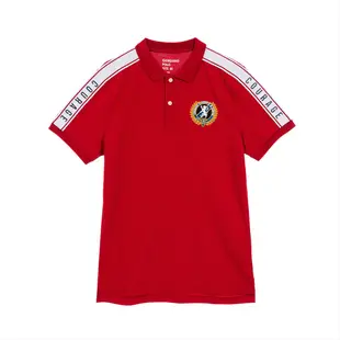 GIORDANO 男裝UNION JACK POLO衫 - 65 高貴紅