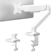 VIVO Single Monitor Mechanical Spring Desk Mount Fits Computer Screens up to 32"