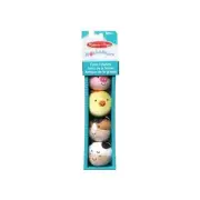 Melissa & Doug Infant Rollables 4 Plush Farm Friends Cow Pig Horse Hen FREESHIP