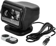 Gearwell Remote LED Searchlight, Work Lamp Spotlight, LED Remote Control Searchlight IP65 for Car Truck SUV Boat Marine