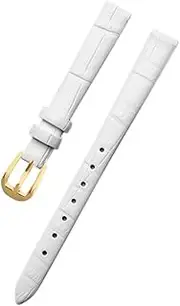 [NVGVCMLBAA] Leather Watch Bracelet Women Watchband Wristwatches Mini Band 6mm 8mm 10mm 12mm 14mm 16mm Small Size Watch strap