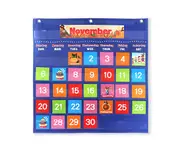 Calendar Pocket Chart - School Calendar for Classrooms,Calendar Kit