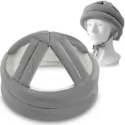 ​Adjustable Soft Protective Helmet For Elderly Seniors Breathable Head Safety Cap With Comfortable Padding Design