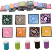 AUTSUPPL Craft Ink Pad 1 Set of Hand Account Stamp Finger Sponge Printing Sponges for Boys and Girls Painting Toy