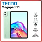(Wi-Fi+4G) TECNO Megapad 11 LTE 8GB+256GB GREEN Unlocked Anrdoid PC Tablet