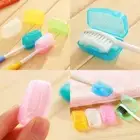 1x Portable Toothbrush Head Covers Travel Camping Holder Brush Cap Set Hot I5U6