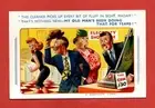 1950s BAMFORTH COMIC postcard VACUUM Cleaner SALES MAN hat wife husband FLUFF