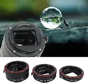 ElgnAura Auto Focusing Macro Extension Lens Accessory, Macro Extension Tube Set with Adapter Rings for EF Mount, Includes 3 Rings and 2 Caps for Various Combinations