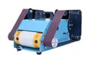950W Double-head Small Desktop Double-axis Belt Machine Double Sanding Machine