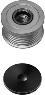 HELLA 9XU 358 038-461 Alternator Freewheel Clutch - M16x1,5 - Number of grooves: 6 - with cap
