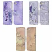 SELINA FENECH UNICORNS LEATHER BOOK WALLET CASE COVER FOR APPLE iPOD TOUCH MP3