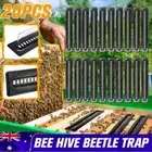20Pcs Small Bee Hive Mite Beetle BeeHive Trap Beekeeping Equipment Tool Black AU