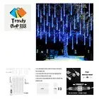 864LED Christmas Light, Meteor Shower Rain Lights 11.8 Inch 24 Tubes, Waterpr...