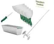 USG Sheetrock Classic CS Premium Set 4,5,6,8,10" knives, pan, mixer, saw