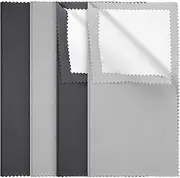 [Xthrotsenk] Pack of 4 Silver Cleaning Cloths for Jewellery Polishing Cloth Silver Cleaning Cloth 19.5 x 10 cm Reusable Jewellery Cleaning Cloths Silver Cleaning Cloth Sterling Silver Gold Platinum Jewellery