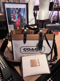 在飛比找Yahoo!奇摩拍賣優惠-小皮美國代購   COACH 89163 89488 新款F