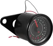 CHILDWEET Tachometer Motorbike Modified Gauge Motorcycle Wind Deflector Automobile Motorcycle LED Speedometer Handle Digital Motorcycle Motorcycles Motorcycle Charger Plastic Black