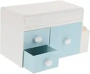 UTHCLO Organize Your Desk Drawer Type Storage Box for Stationery Small Items Non-slip Base Stylish Home Storage Holder