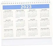 COHEALI English Printing Calendar Decorative Planner Calendar Perfect Desk Decor