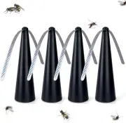 4 Packs Outdoor Fly Repellent Fan, outside or inside Table Use, Fly Fans for ...