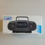 SUNTONE RR2000 Mini Boom Box Portable AM/FM Radio