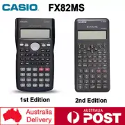 Casio Fx82ms Scientific Calculator 12 Digit 240Functions Stat Data Calculator