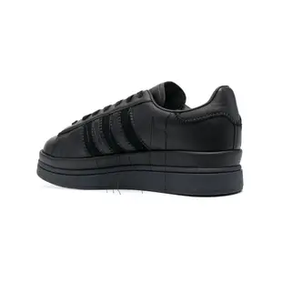 [全新真品代購-S/S23 新品!] Y-3 黑色皮革 Hicho 厚底鞋 / 休閒鞋 (Y3) adidas