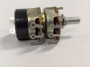 AUDIO TAPER DUAL 10K POTENTIOMETER w/SWITCH