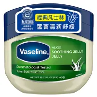 在飛比找iOPEN Mall優惠-【Vaseline 凡士林】身體潤膚膏-蘆薈清新(15.22