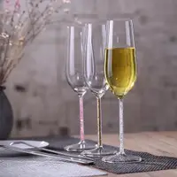 在飛比找ETMall東森購物網優惠-2Pcs Wedding Glasses Set Europ