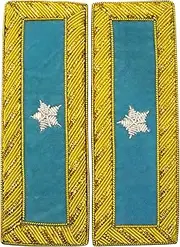 [UK EMPIRE GROUP] Civil War US Officer Shoulder Boards Brigadier General (One Star) Artillery Red – Gold Bullion Embroidered | ACW Rank Insignias