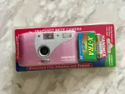 Sealed HANIMAX 35mm Film Snapshot Brite Camera Gift Set w/ Film & Batteries Pink