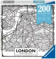RAVENSBURGER PUZZLE Ravensburger 12963 Jigsaw Puzzle Big City Life 200 Pieces, W