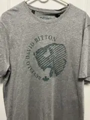 Buffalo By David Bitton Gray Logo Tshirt BNWT XL