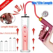 Mens Penis Pump Male Enhancer Enlarger Enlargement~ Cylinder / Hand-Pump Kit