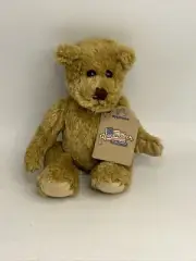 "Remember Pearl Harbor" Beige Teddy Bear 9" Plush Applause Brand New NWT