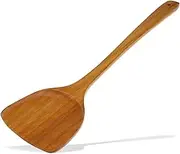1 Piece Wooden Cooking Utensil Kitchen Utensil Spatula Non Stick Wood Non Stick Shovel Wooden Shovel Cooking Spoon Pancake Shovel Wooden Egg Long Handle Shovel Bamboo