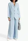 BNWOT LOULOU STUDIO Sore Linen Blazer Jacket XS Lou Lou Studio Sky Blue