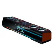 Niye V28 20W Computer Speaker Wireless bluetooth Soundbar 2 Bass Diaphragm 4 HiFi Speakers 360° Surround Deep Bass RGB L
