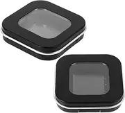 Baluue Empty Eyeshadow Pans Magnetic Makeup Storage Travel Container Portable Powder Case for Compact Cosmetics