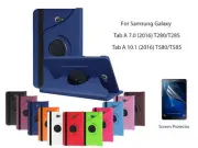 Screen Protector/360°Rotate PU Leather Case for Samsung Galaxy Tab A 10.1" 7.0"